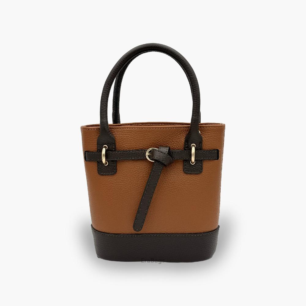 In Italien hergestellte Ledertasche FD1003