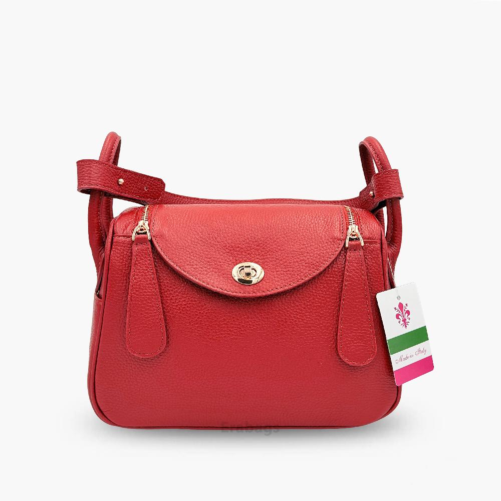 Genuine Leather Hand Bag Made in Italy FD1004