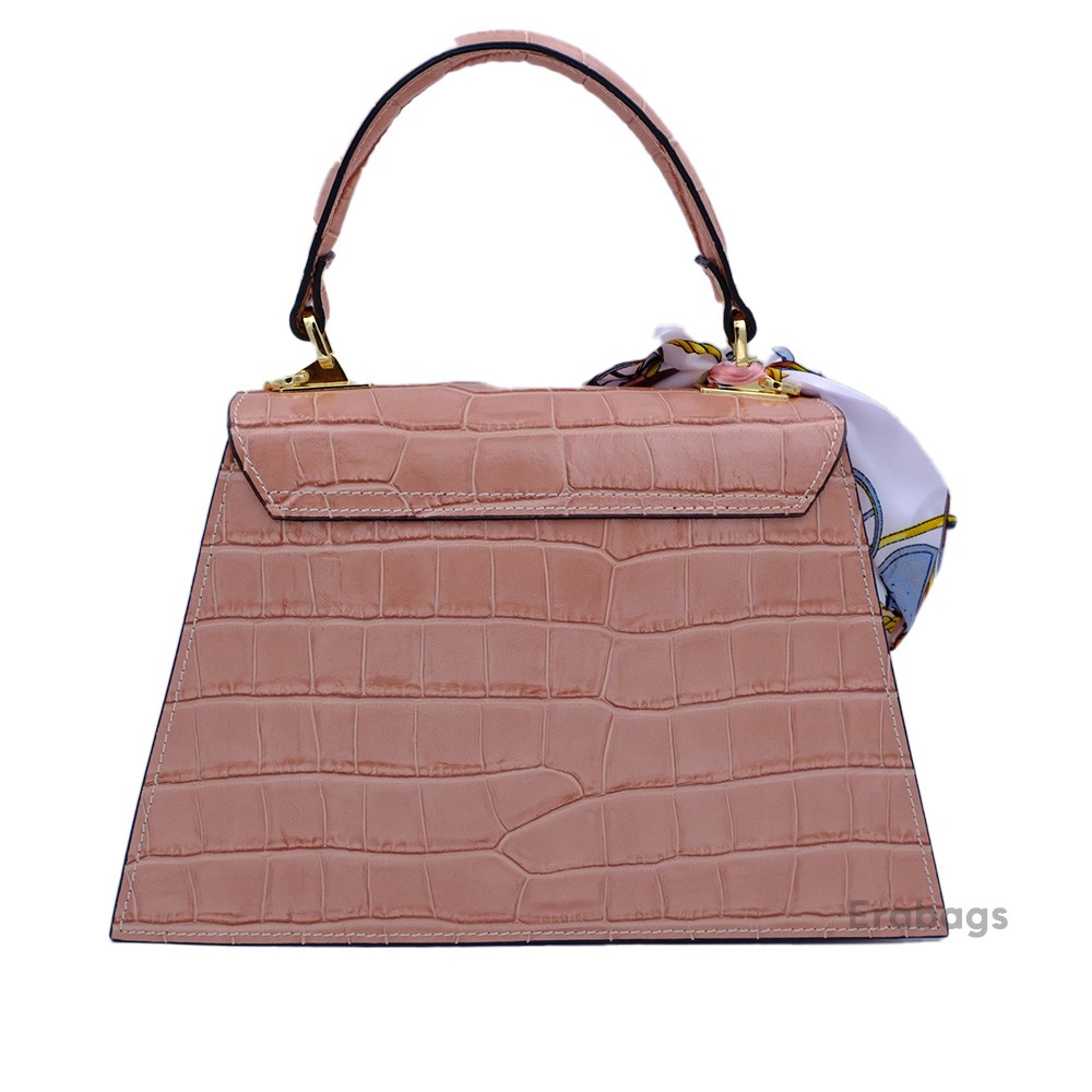 Bolsa em couro genuíno fabricada na Itália FD1105