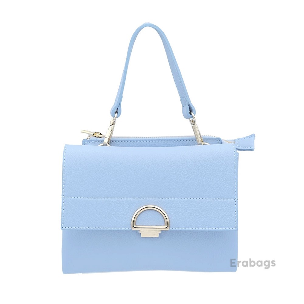 Shoulder Bag in Genuine Leather Made in Italy FD2202