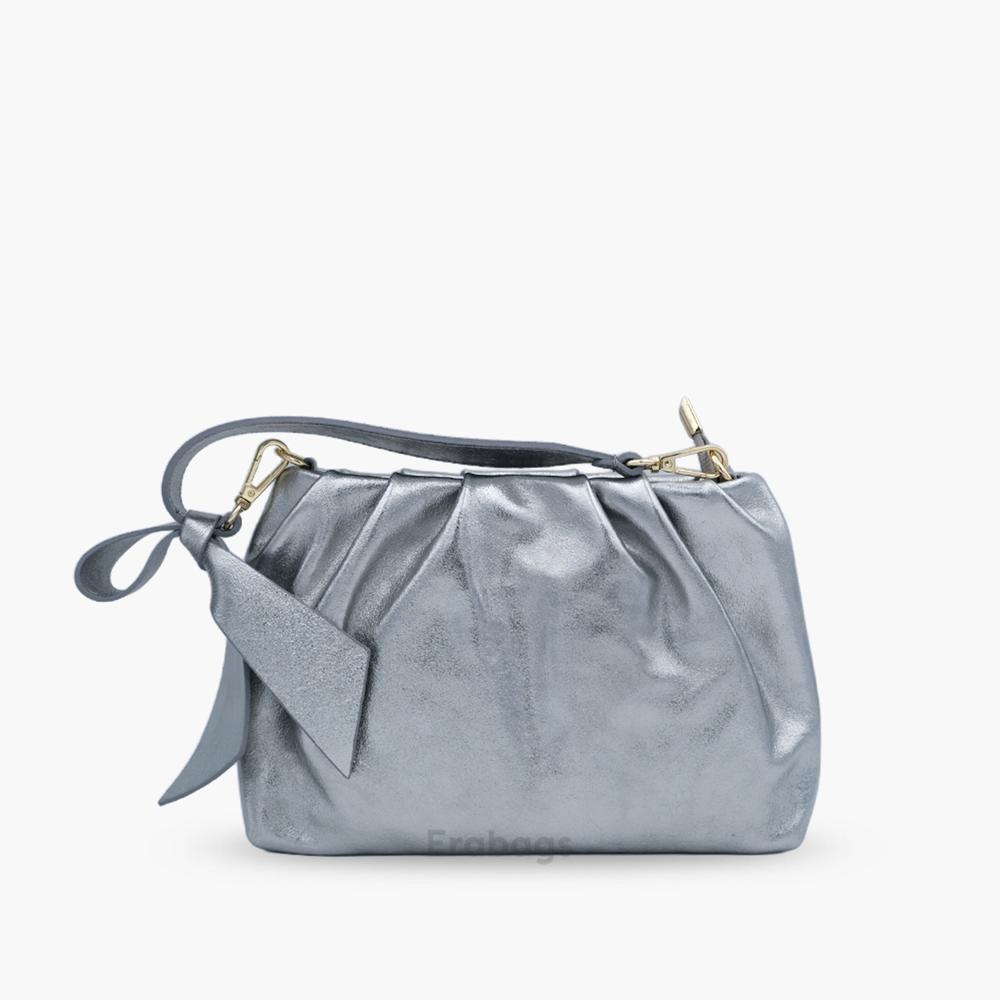 Schoudertas in echt leer gemaakt in Italië FD2218