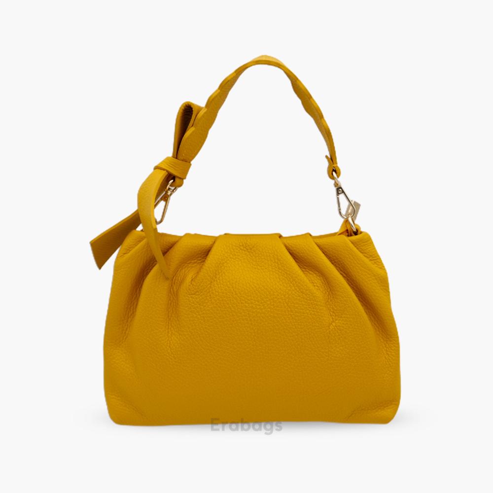 Shoulder Bag in Genuine Leather Made in Italy FD2218