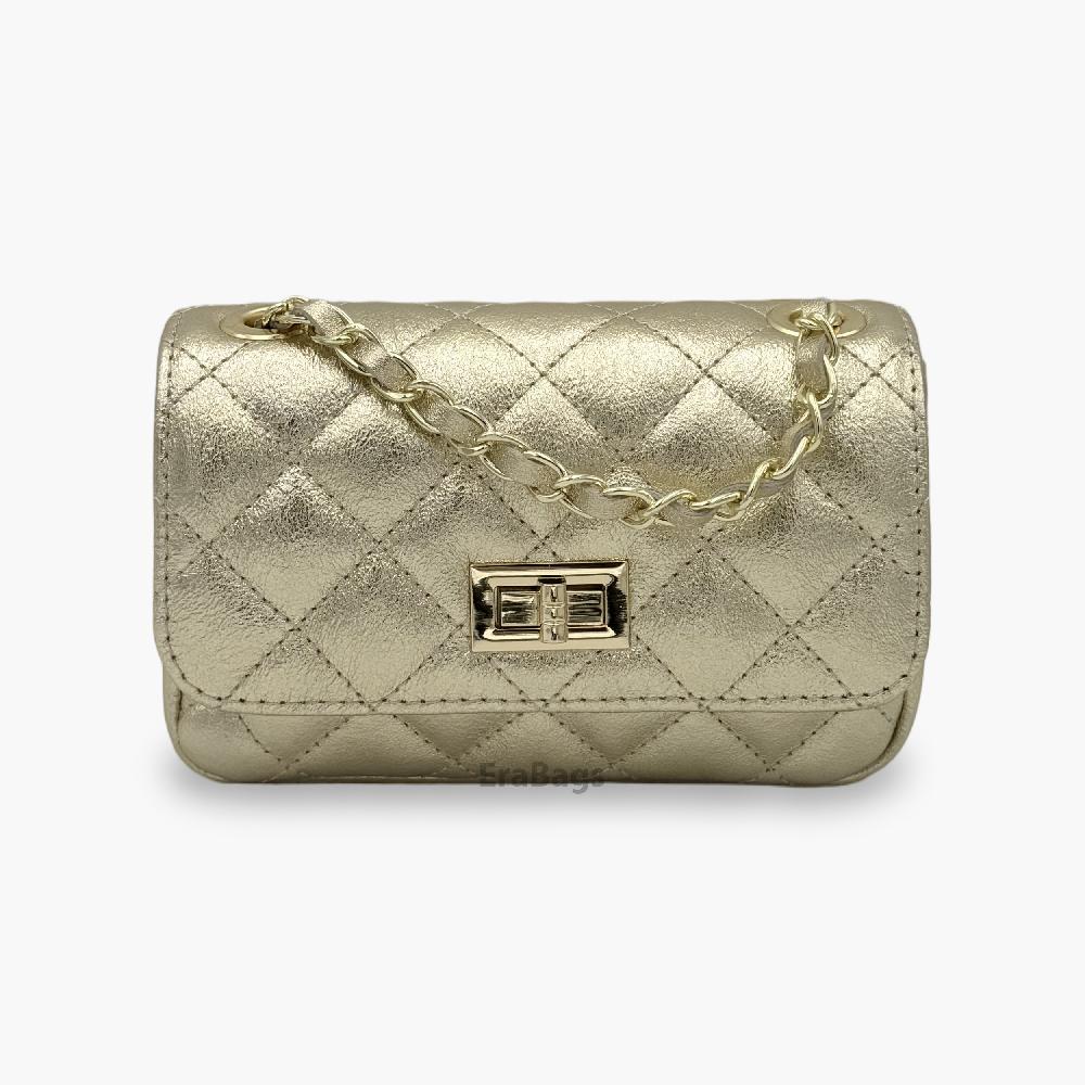 Bolso mensajero en cuero genuino hecho en Italia ER1000