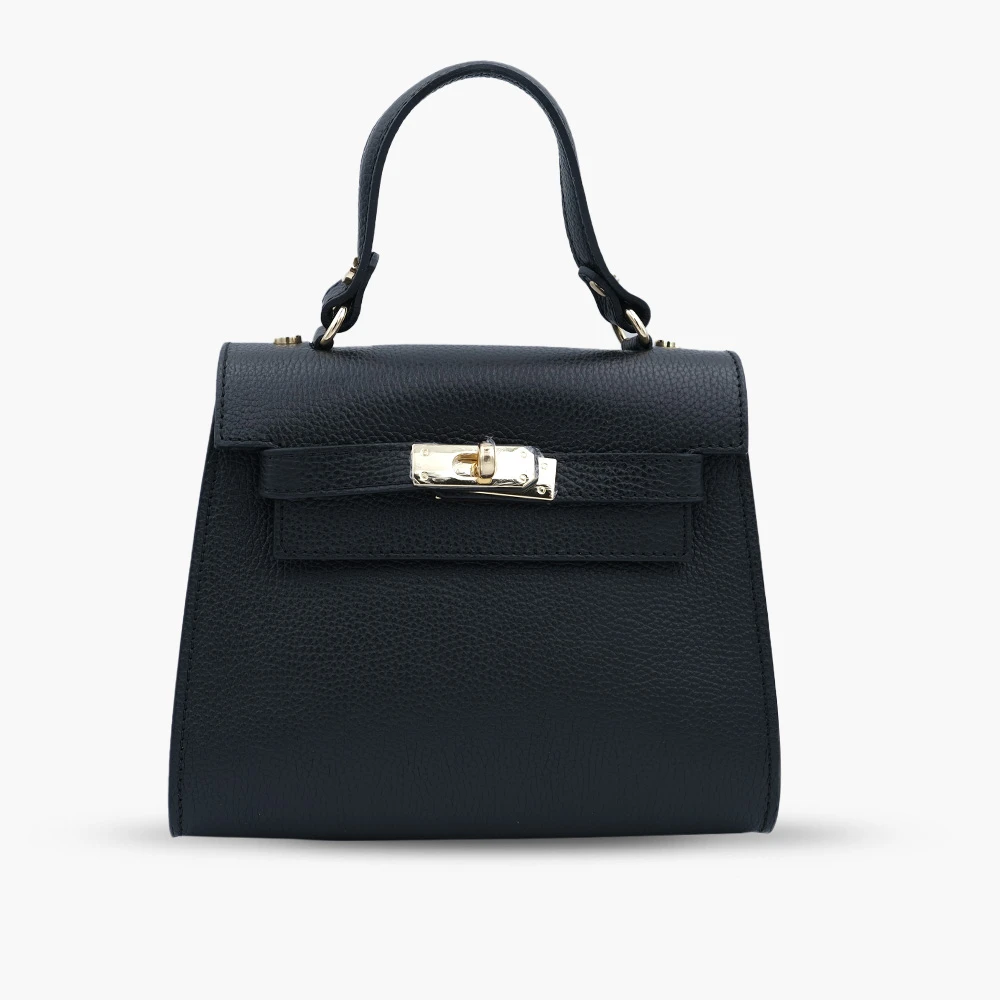 Handtasche aus echtem Leder, hergestellt in Italien ER1006