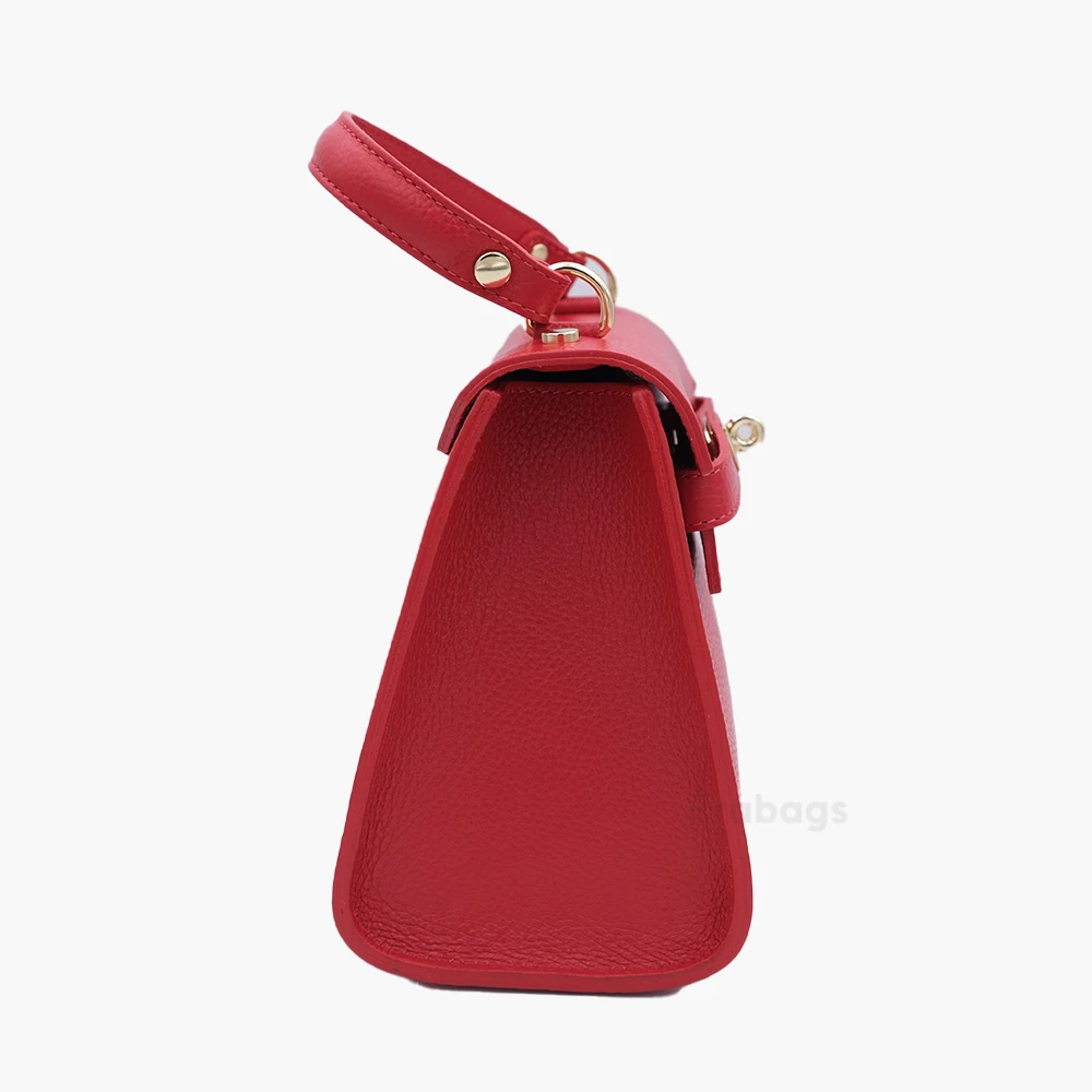 Handtasche aus echtem Leder, hergestellt in Italien ER1006