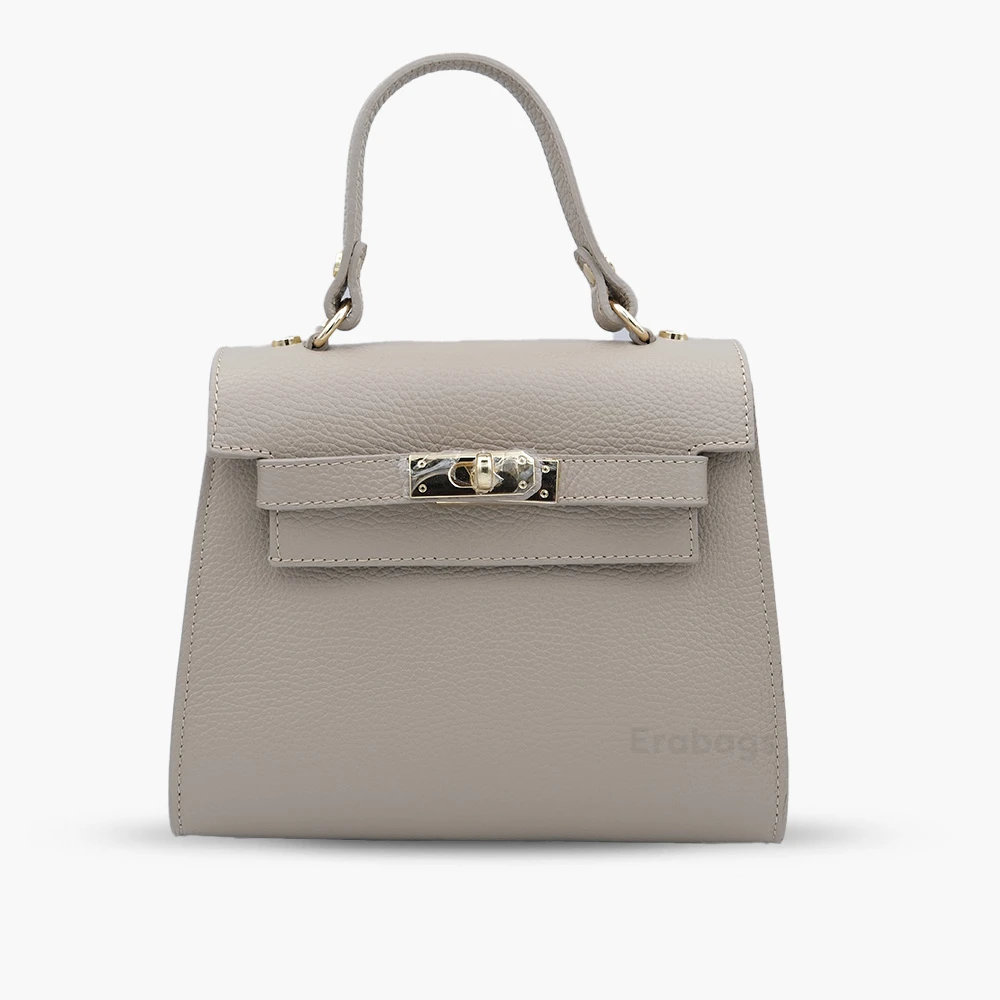 Handtasche aus echtem Leder, hergestellt in Italien ER1006