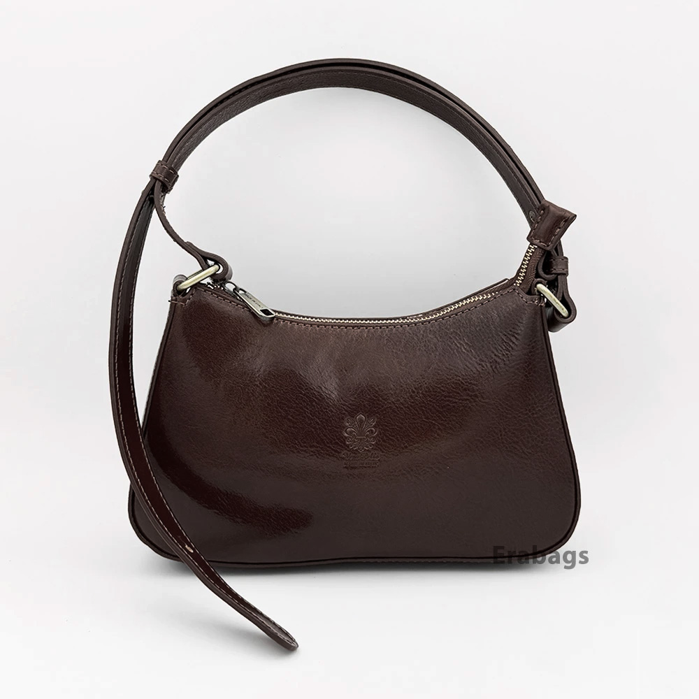 Genuine leather shoulder bag made in Italy EB10004