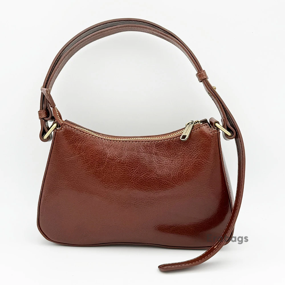 Sac à bandoulière en cuir véritable fabriqué en Italie EB10004