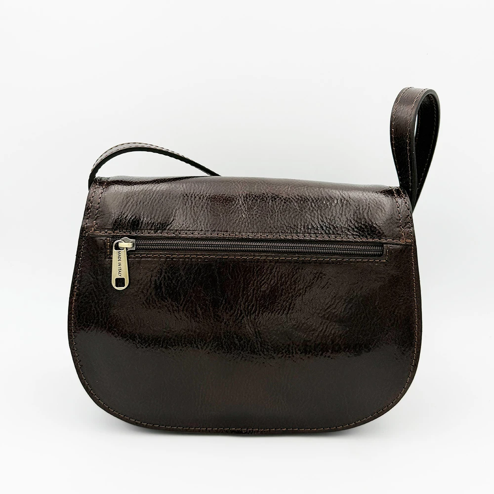 Sacoche en cuir véritable fabriquée en Italie EB10010