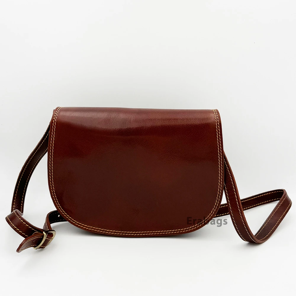 Sacoche en cuir véritable fabriquée en Italie EB10010