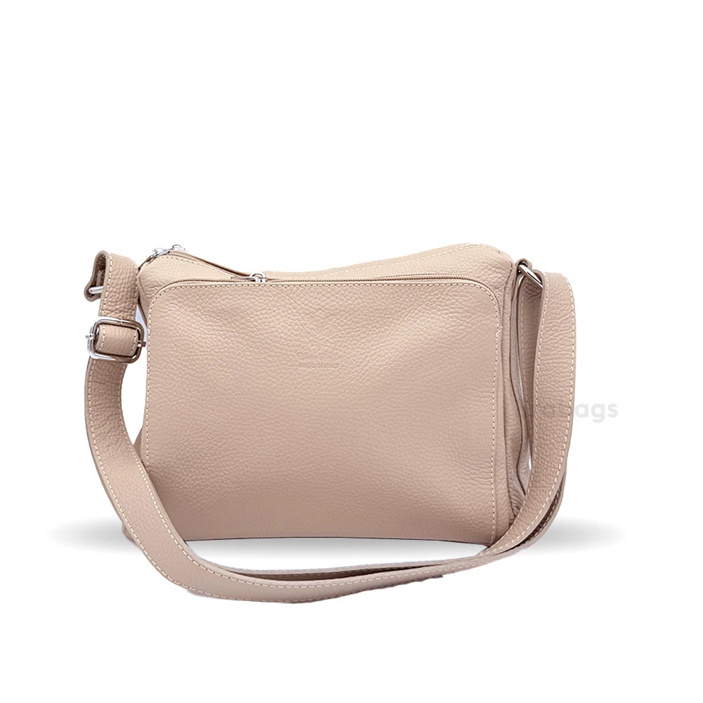 Sac à bandoulière en cuir véritable fabriqué en Italie EB10012