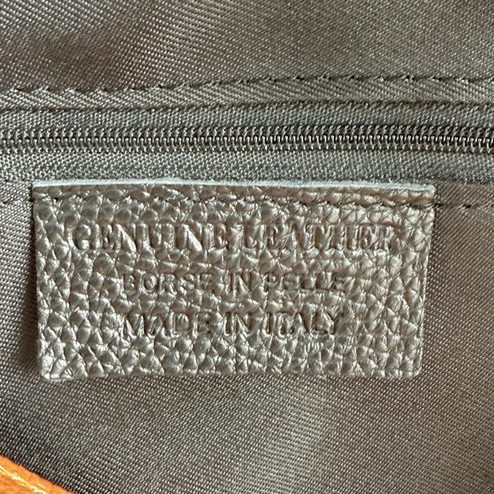 Shoulder Bag in Genuine Leather made in Italy EB10013
