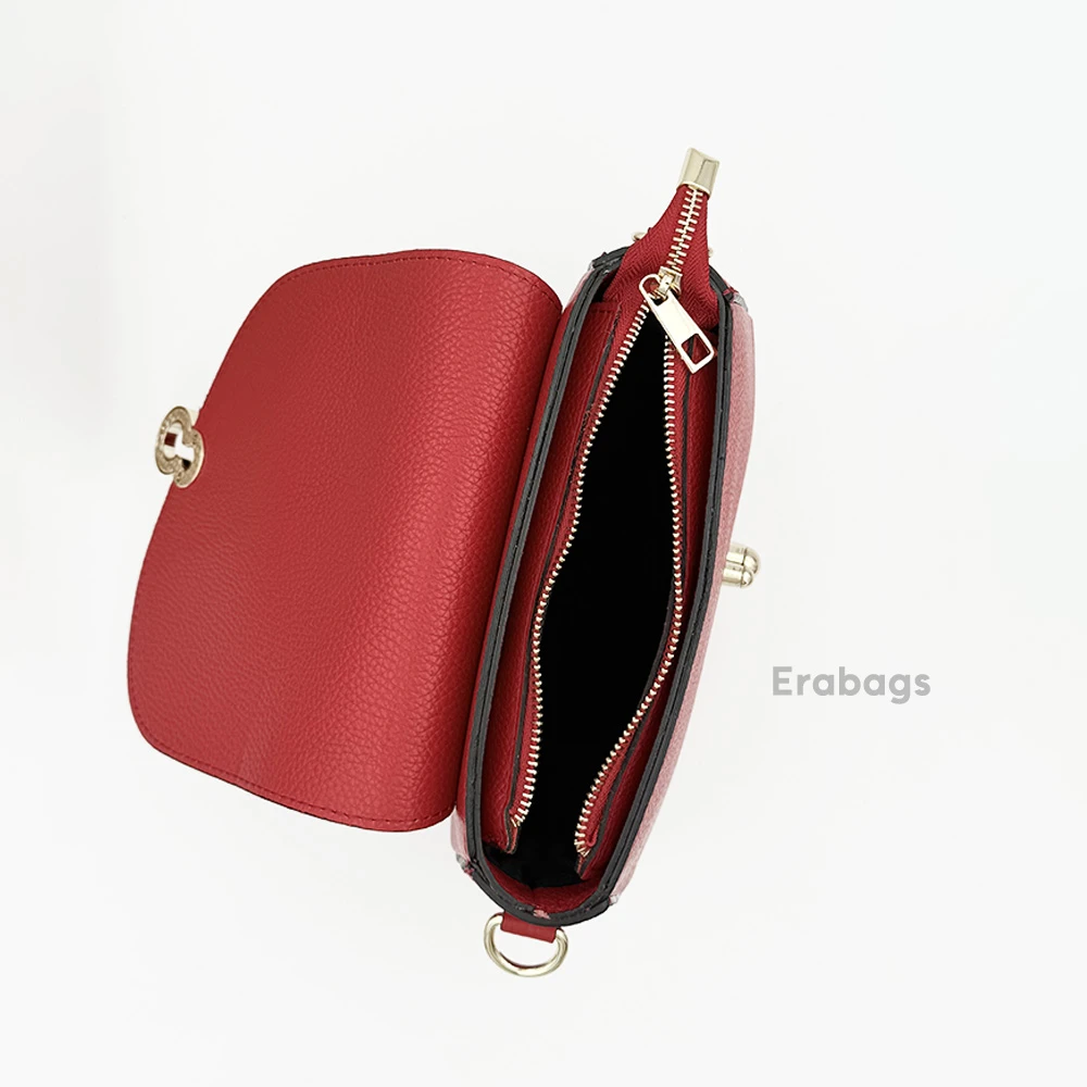 Messenger Bag in Genuine Leather Made in Italy EB10014