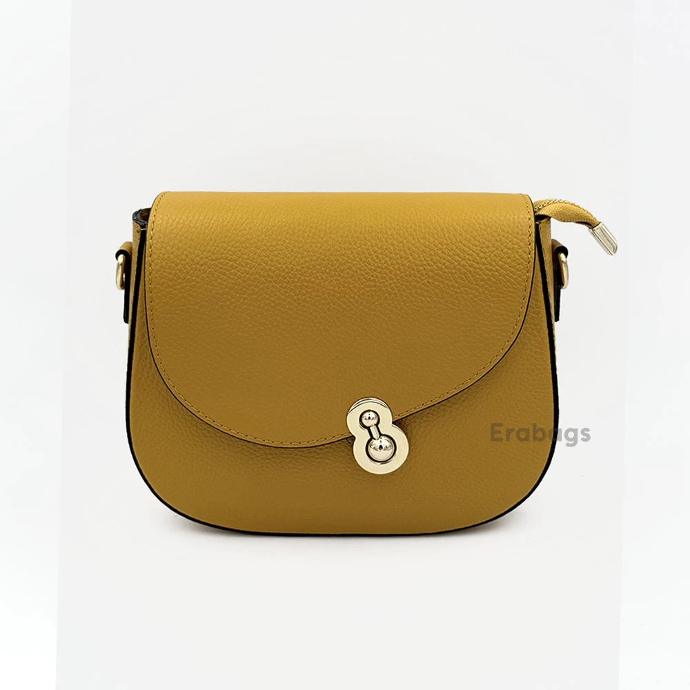 Messenger Bag in Genuine Leather Made in Italy EB10014