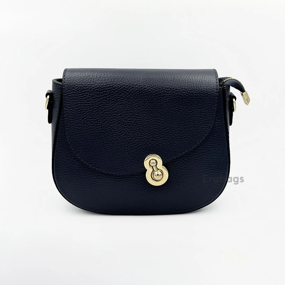 Messenger Bag in Genuine Leather Made in Italy EB10014