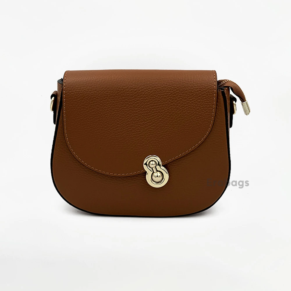 Messenger Bag in Genuine Leather Made in Italy EB10014
