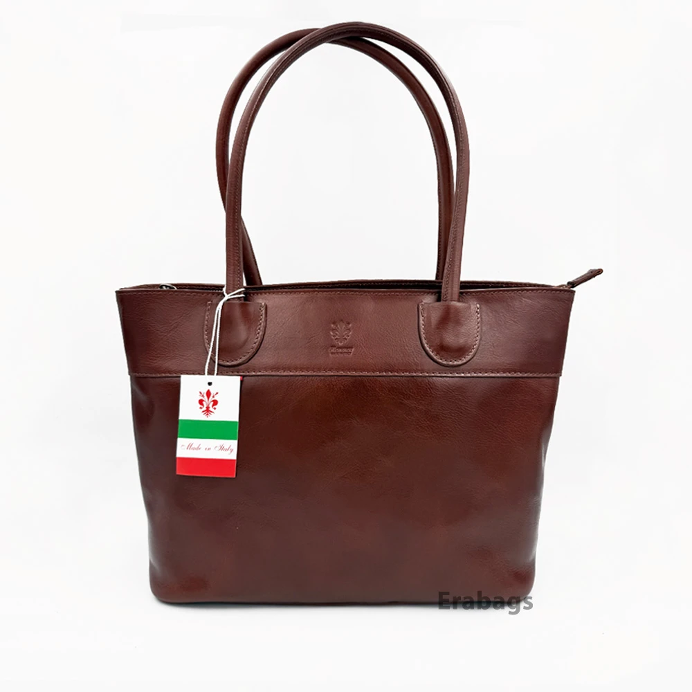 Sac à bandoulière en cuir véritable Made in Italy EB10015