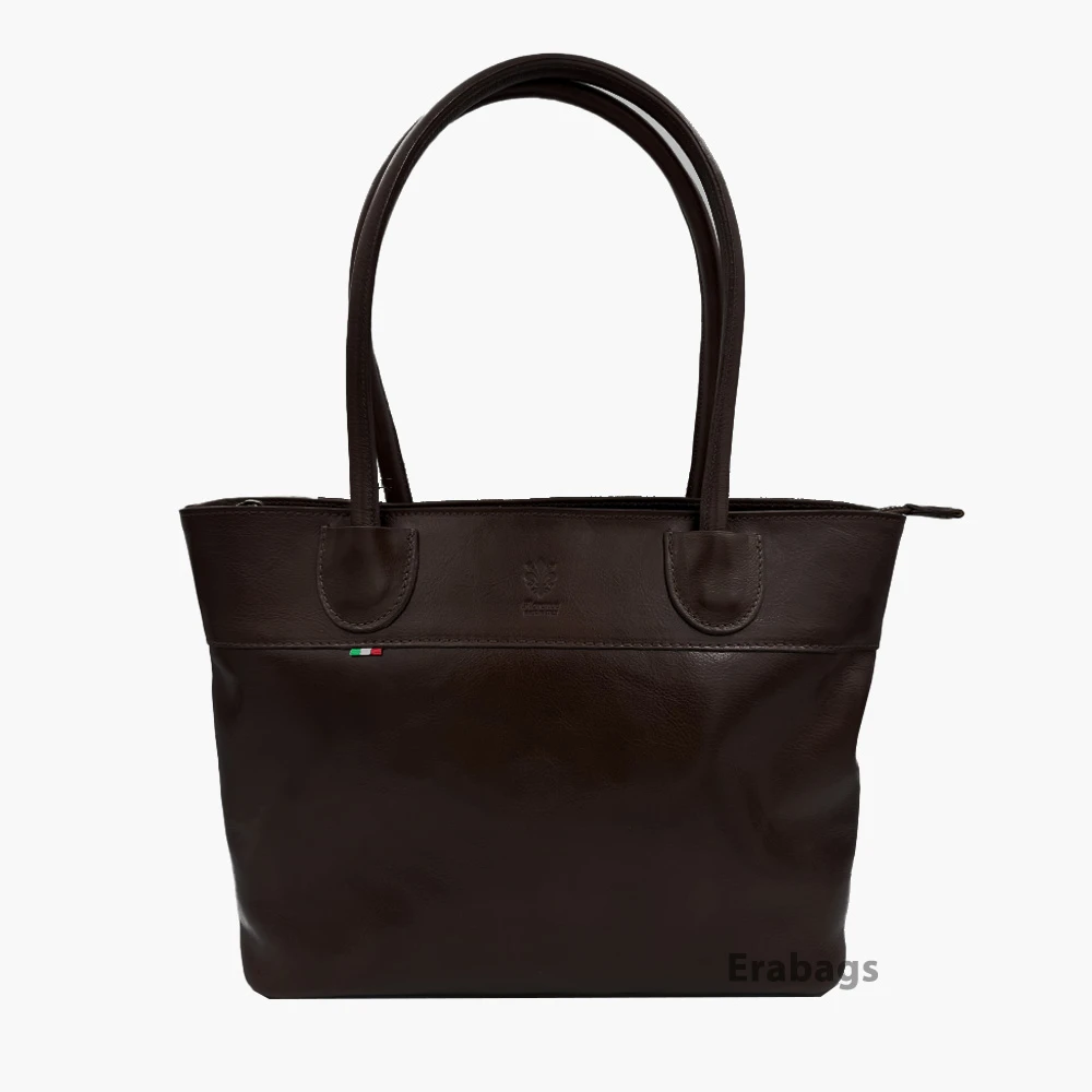 Sac à bandoulière en cuir véritable Made in Italy EB10015