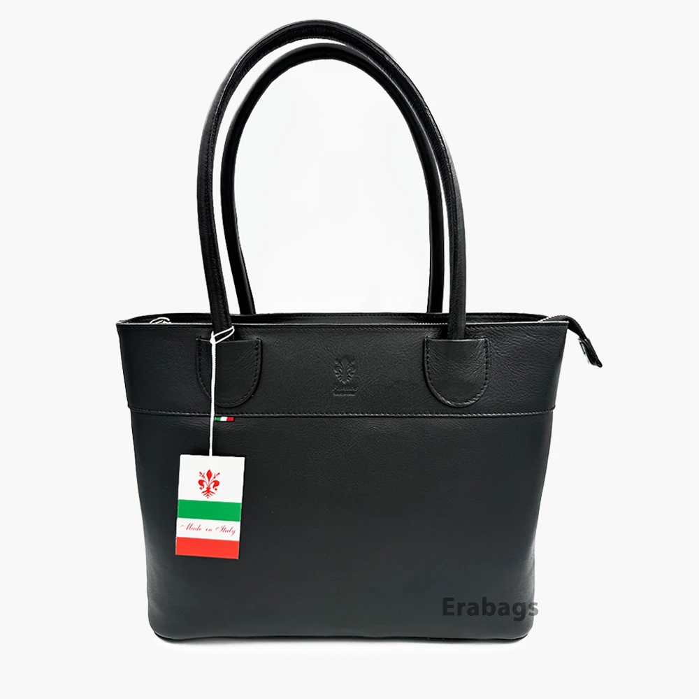 Sac à bandoulière en cuir véritable Made in Italy EB10015
