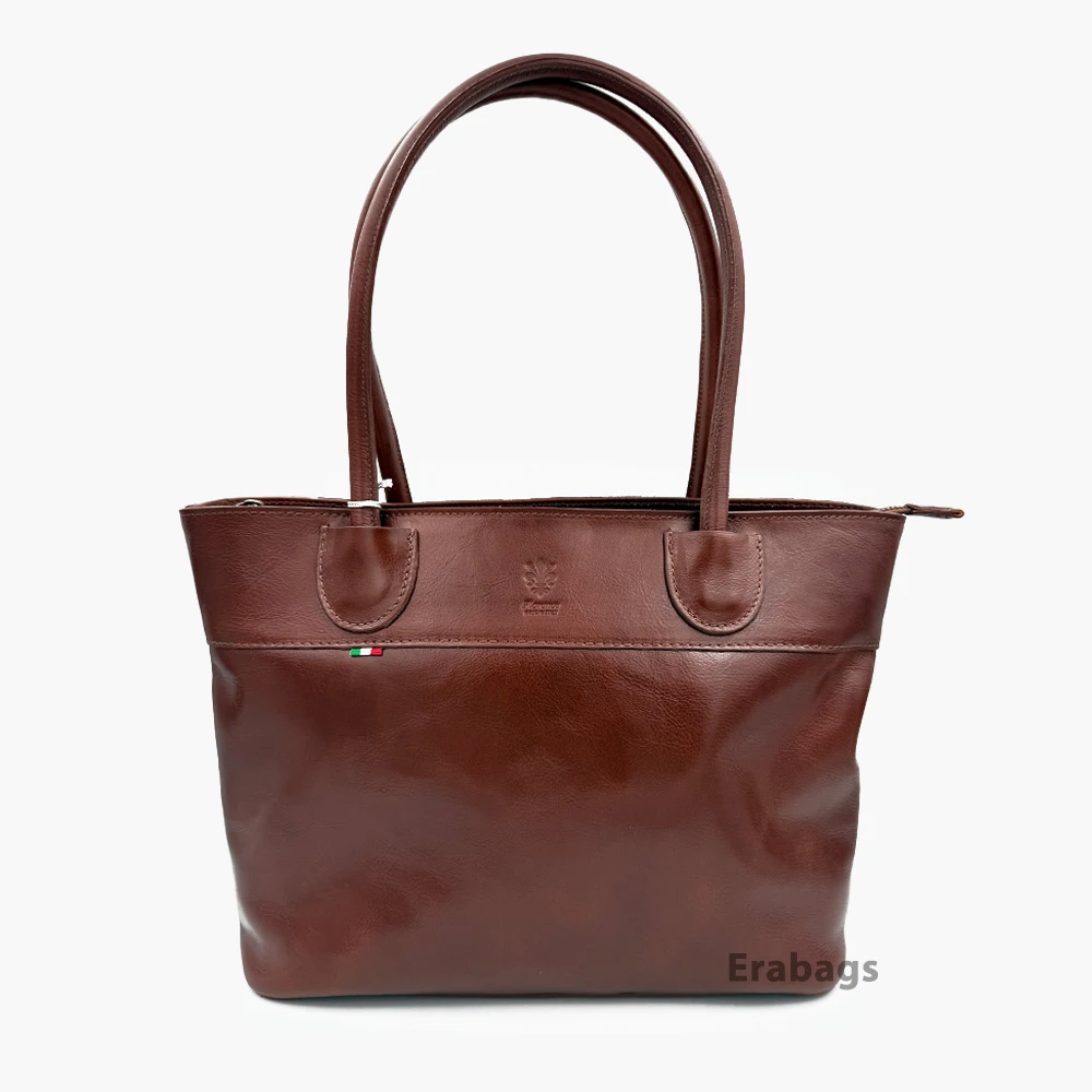 Shoulder Bag in Genuine Leather Made in Italy EB10015 Shoulder Bag in Genuine Leather Made in Italy EB10015