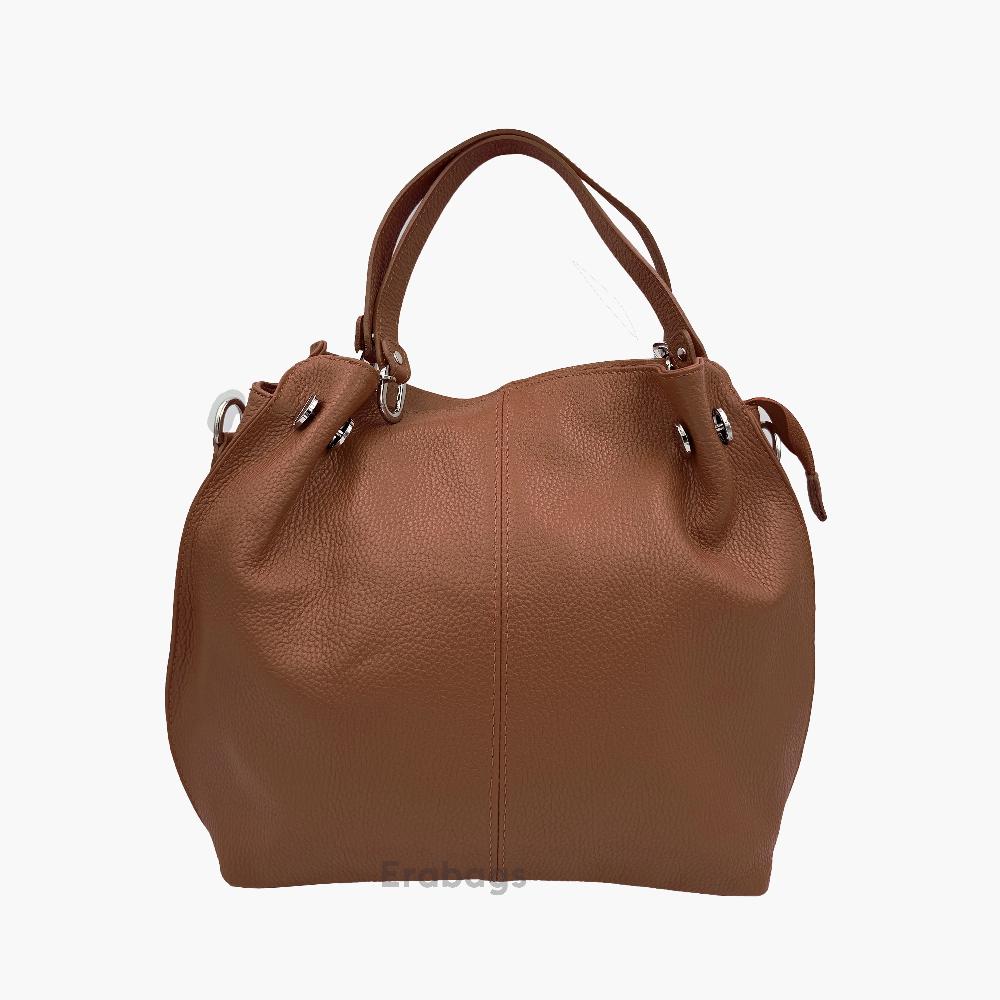 Shoulder Bag in Genuine Leather Made in Italy EB10016