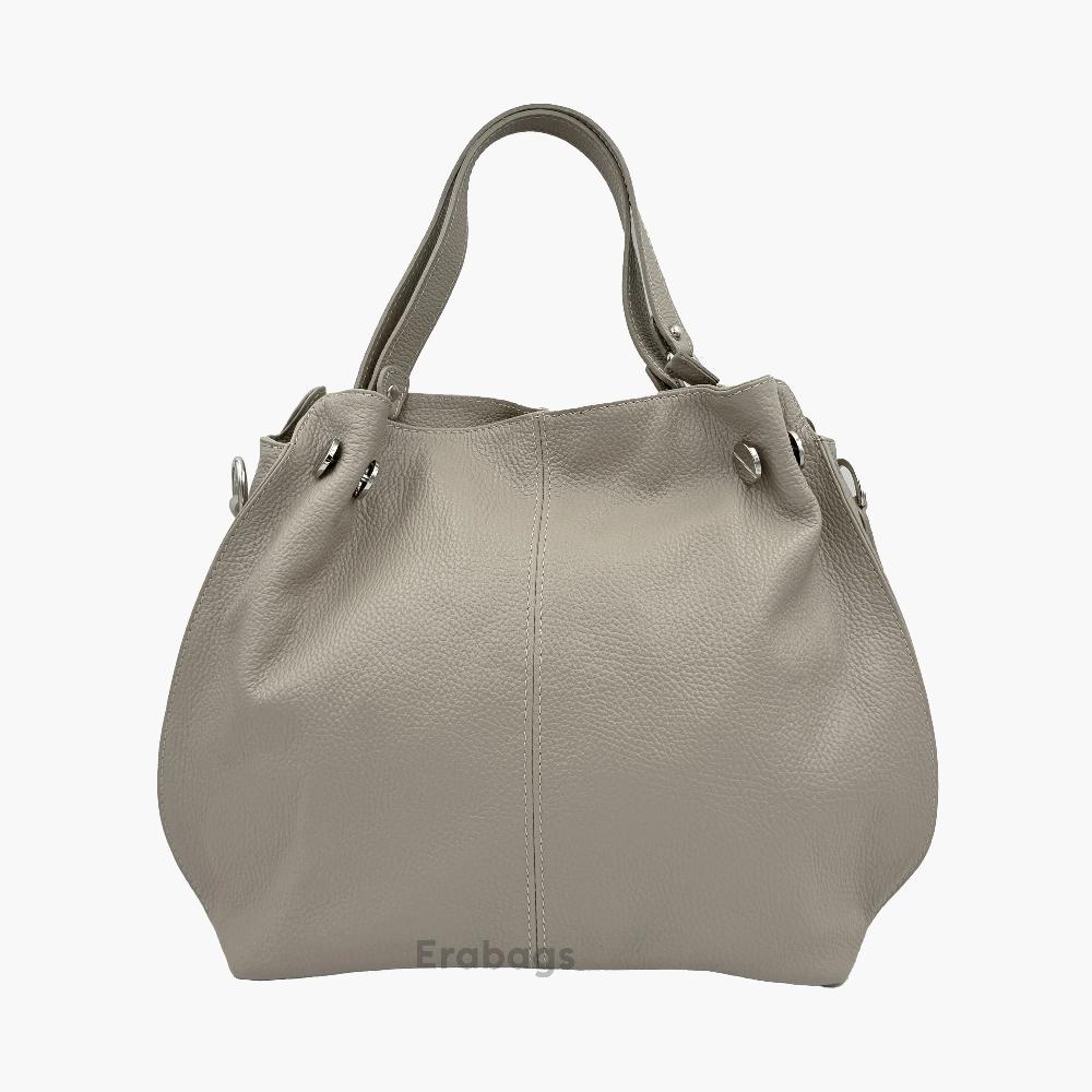 Shoulder Bag in Genuine Leather Made in Italy EB10016