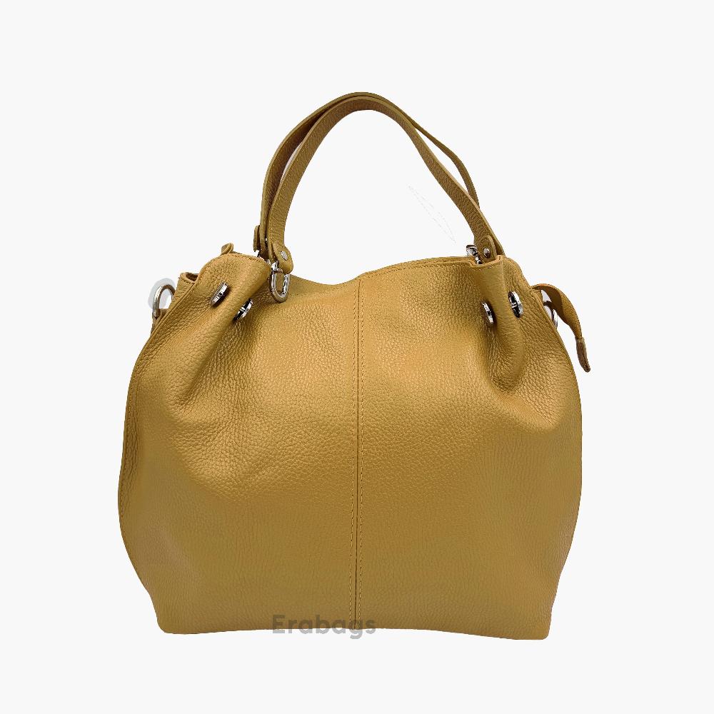 Shoulder Bag in Genuine Leather Made in Italy EB10016