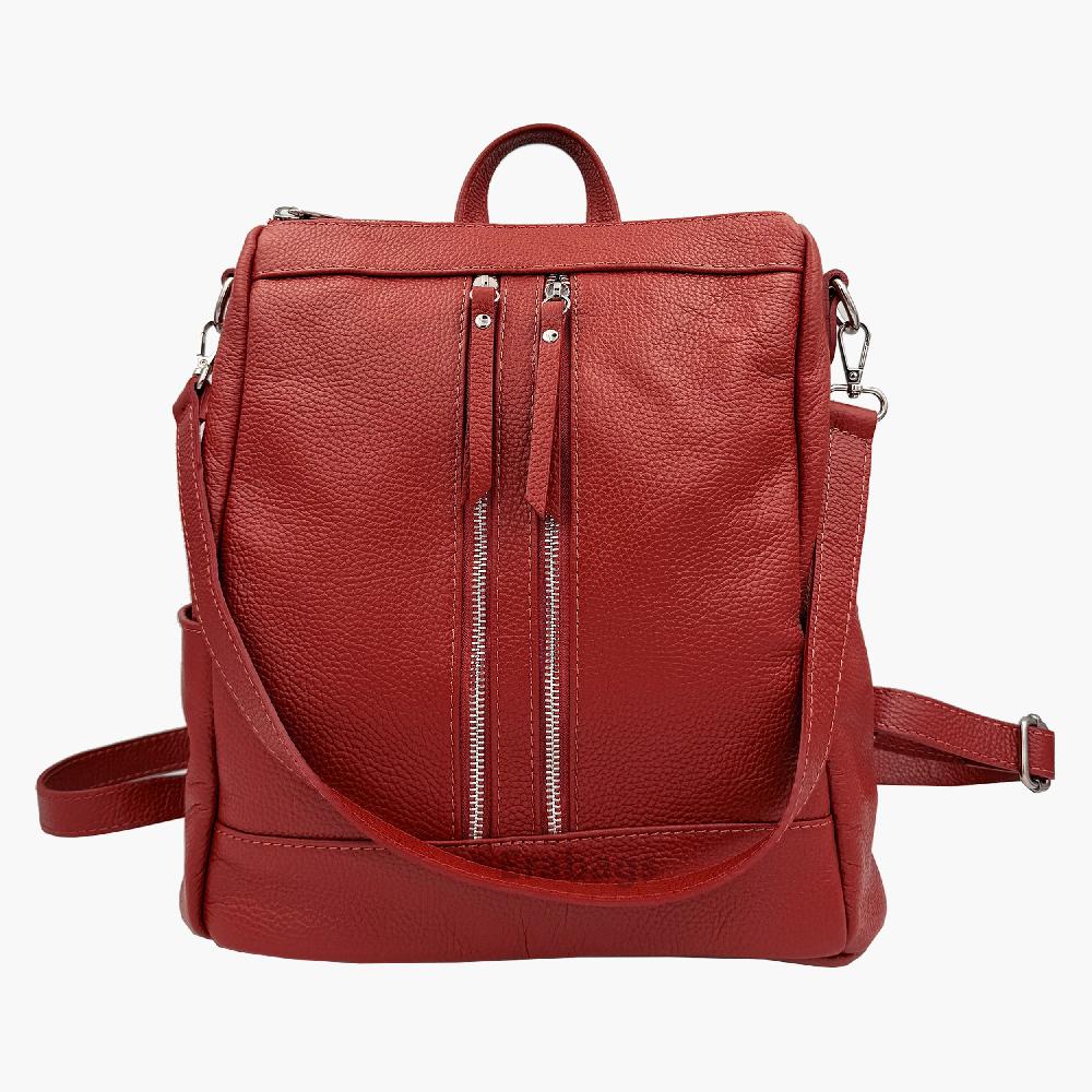 Backpack in Genuine Leather Made in Italy EB10017