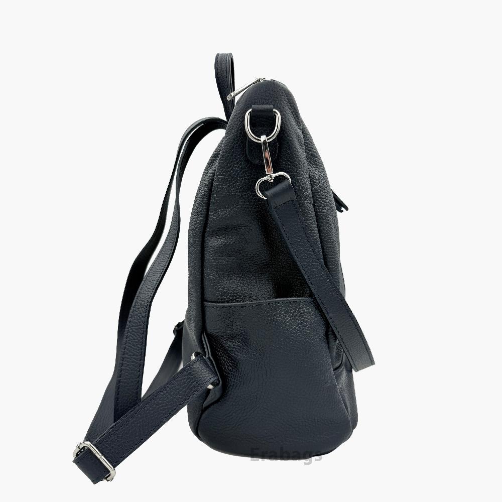 Backpack in Genuine Leather Made in Italy EB10017