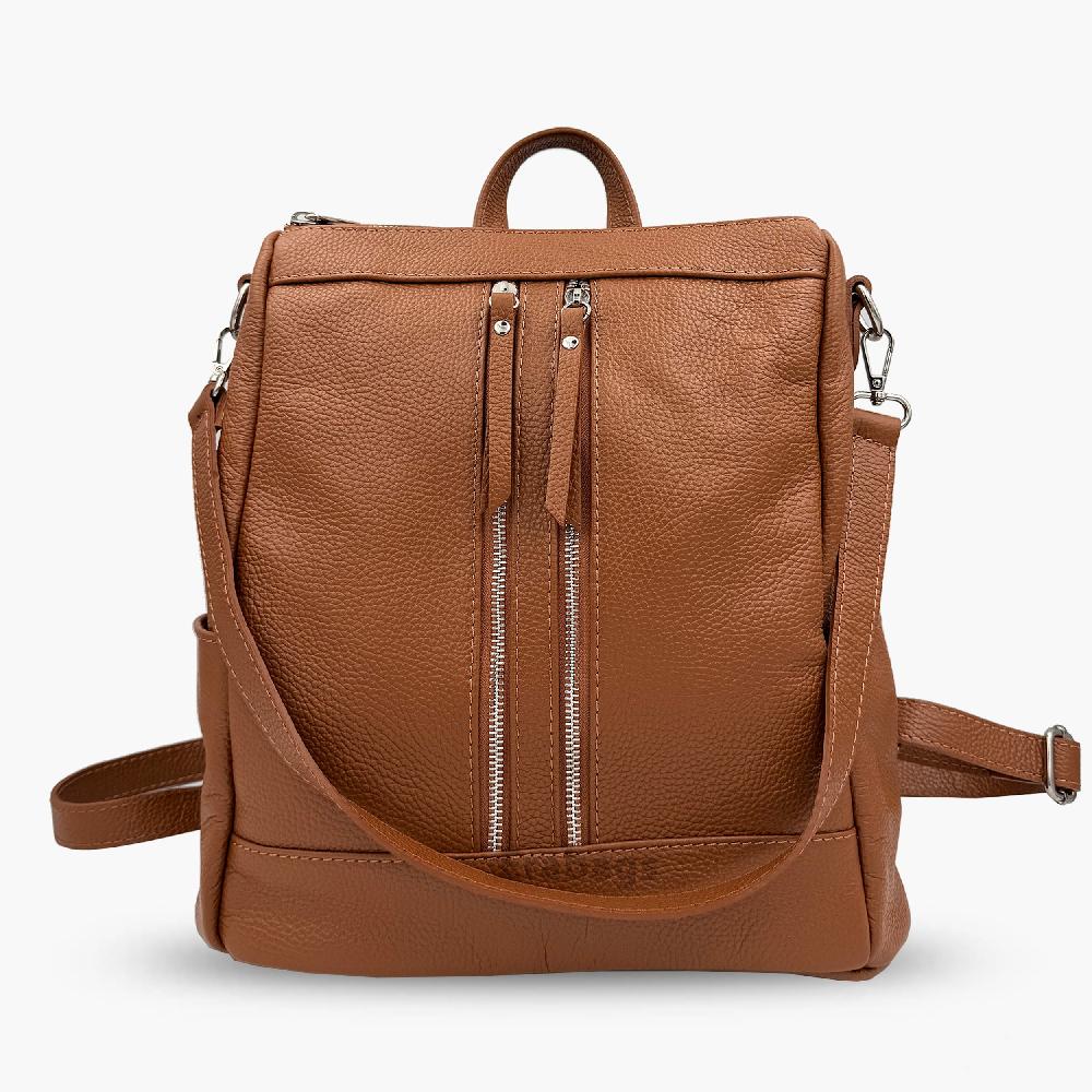Backpack in Genuine Leather Made in Italy EB10017 Backpack in Genuine Leather Made in Italy EB10017