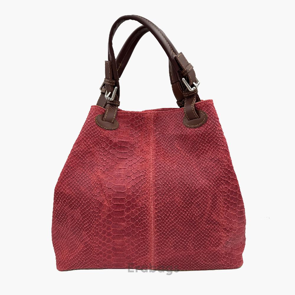 Sac à bandoulière en cuir véritable Made in Italy EB10017