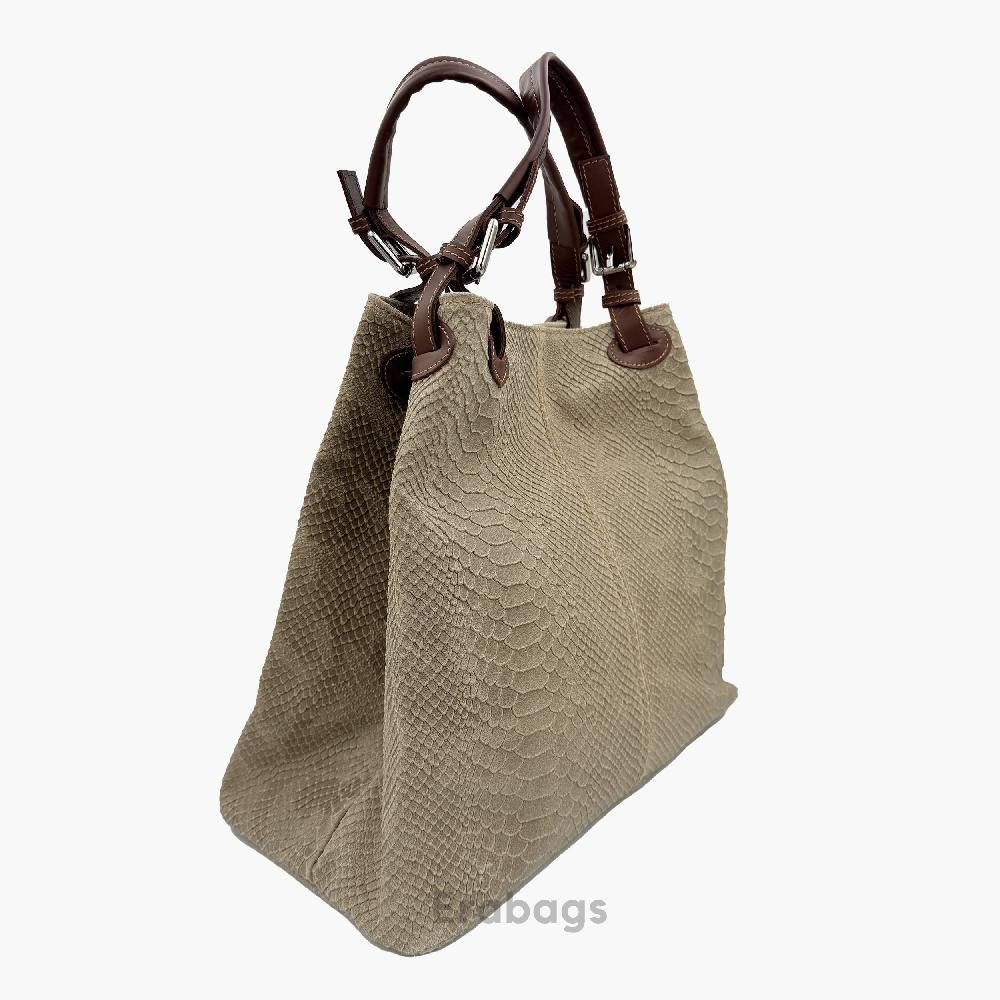Sac à bandoulière en cuir véritable Made in Italy EB10017