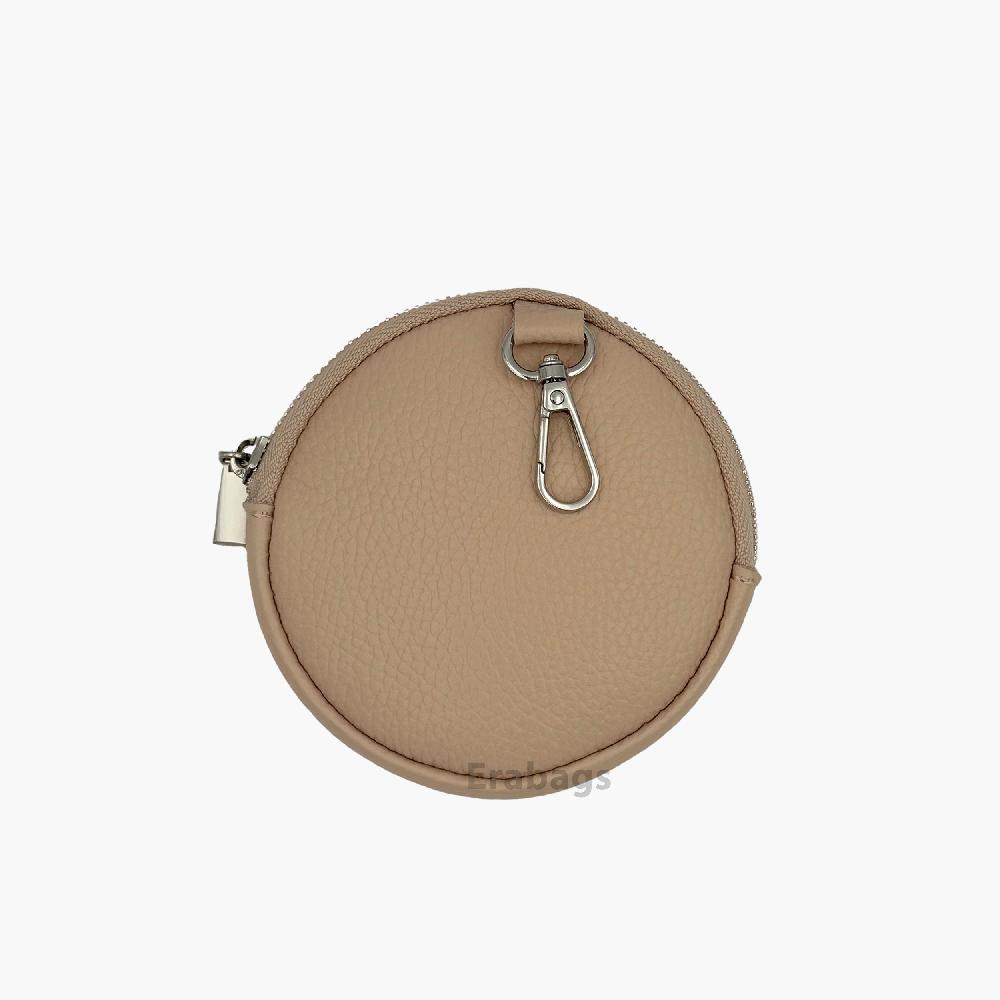 Porte-monnaie en cuir véritable fabriqué en Italie EB10018