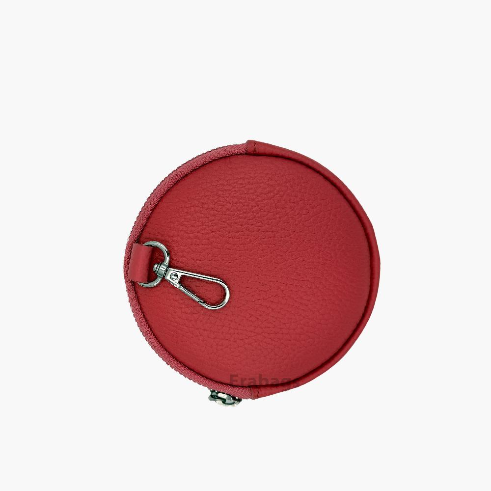 Porte-monnaie en cuir véritable fabriqué en Italie EB10018