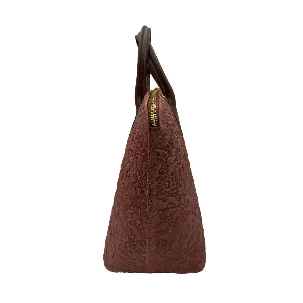 Handbag in Genuine Leather Made in Italy EB10019