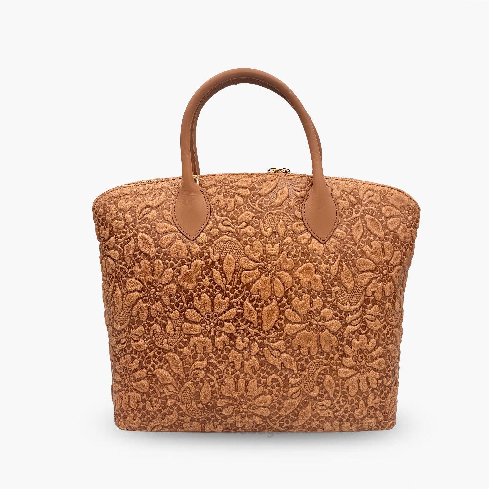 Handbag in Genuine Leather Made in Italy EB10019