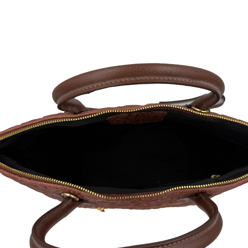Handbag in Genuine Leather Made in Italy EB10019