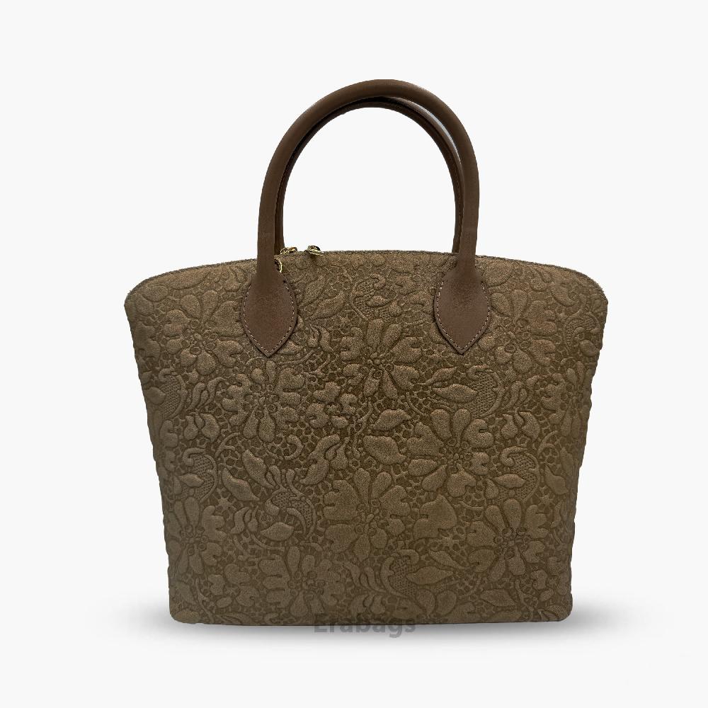 Handbag in Genuine Leather Made in Italy EB10019