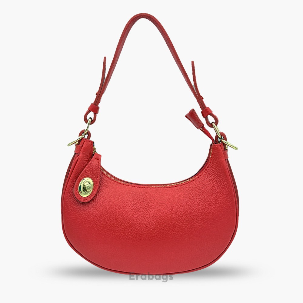 Made in Italy EB10022 Genuine Leather Shoulder Bag