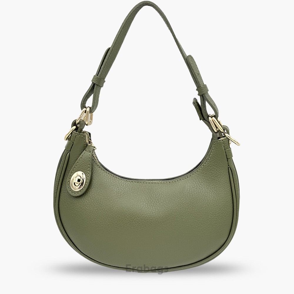 Made in Italy EB10022 Genuine Leather Shoulder Bag