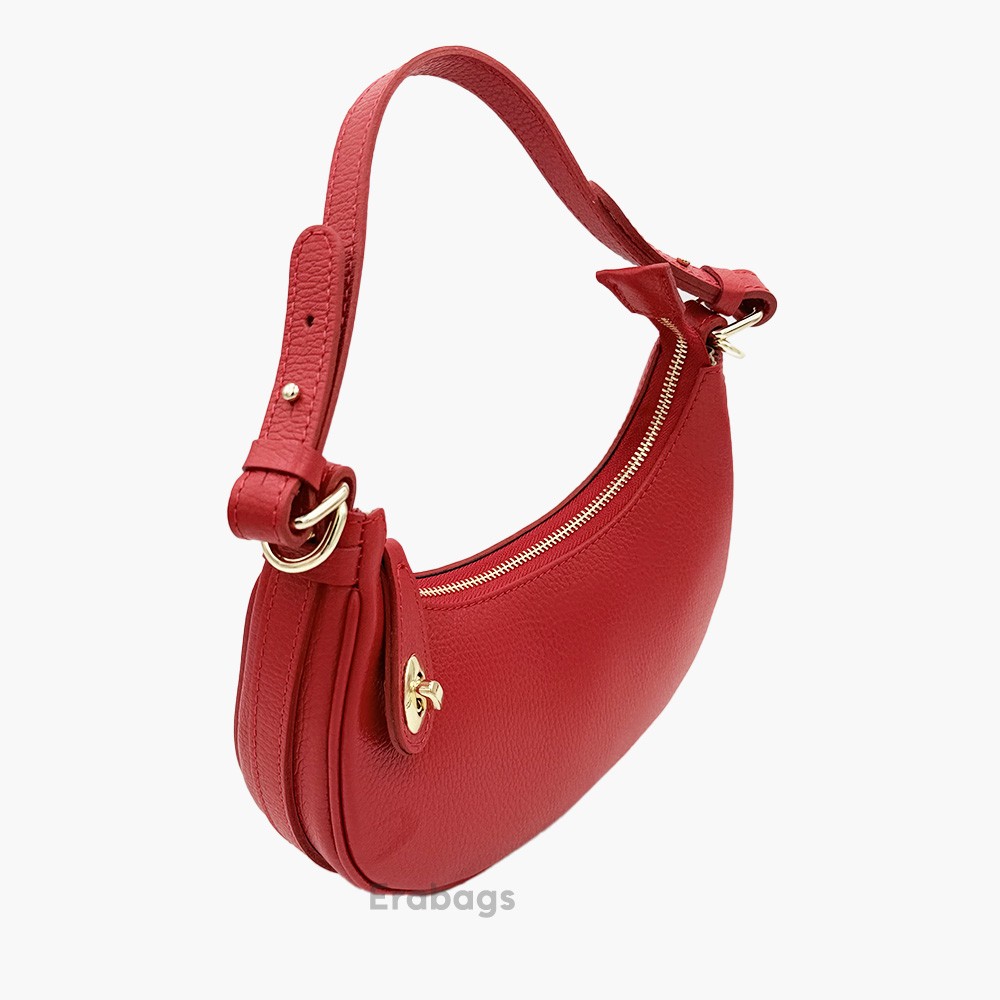 Made in Italy EB10022 Genuine Leather Shoulder Bag
