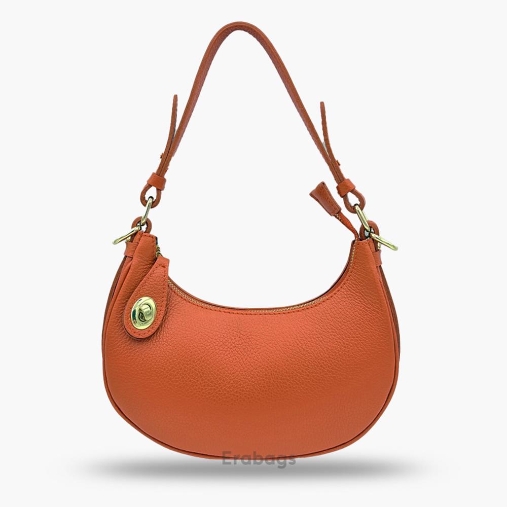 Made in Italy EB10022 Genuine Leather Shoulder Bag