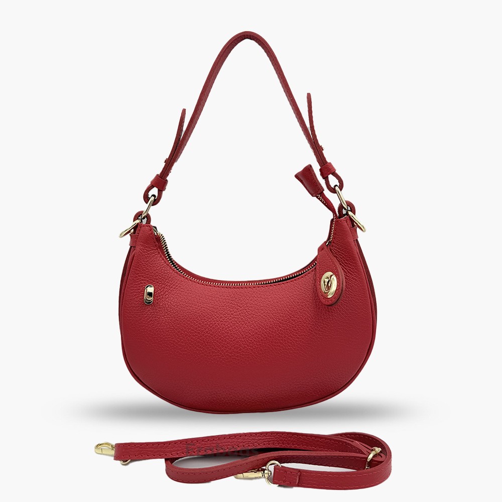 Made in Italy EB10022 Genuine Leather Shoulder Bag