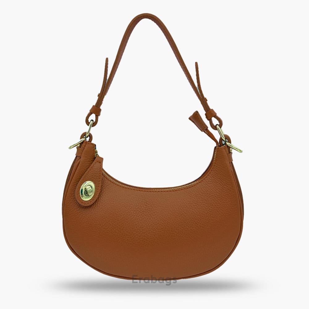 Made in Italy EB10022 Genuine Leather Shoulder Bag