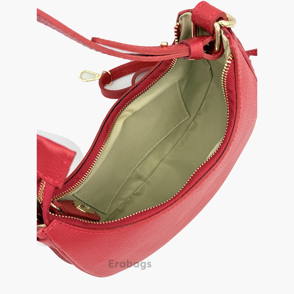 Made in Italy EB10022 Genuine Leather Shoulder Bag