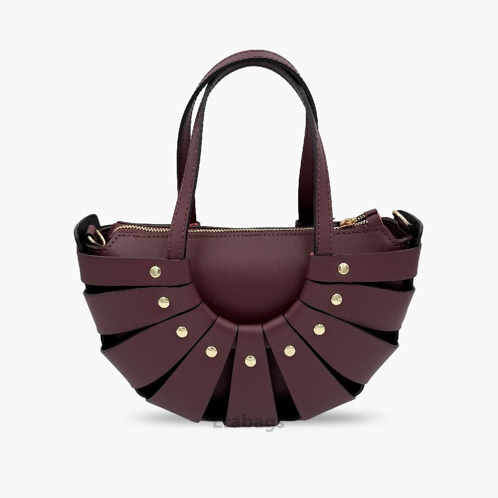 Handbag in Genuine Leather Made in Italy EB10027