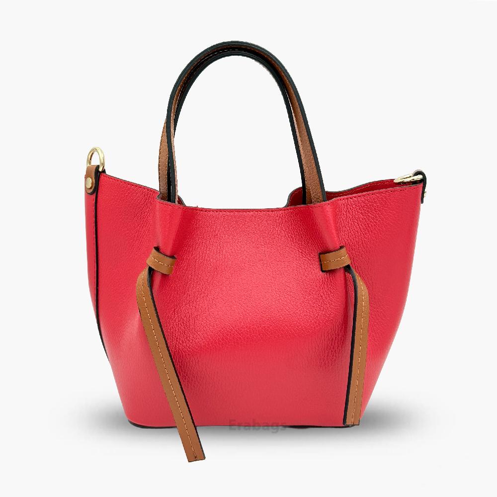 Umhängetasche aus echtem Leder Made in Italy EB10028