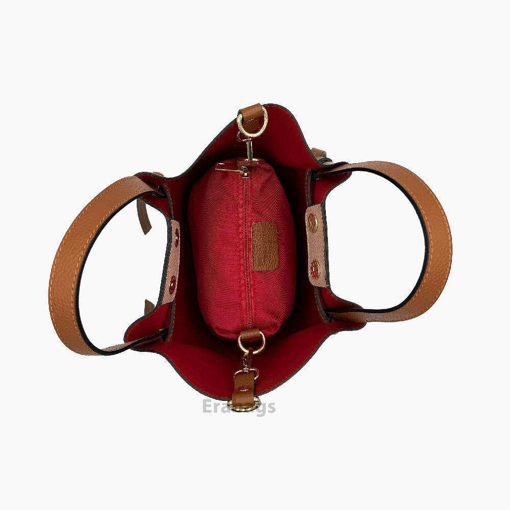 Shoulder Bag in Genuine Leather Made in Italy EB10028