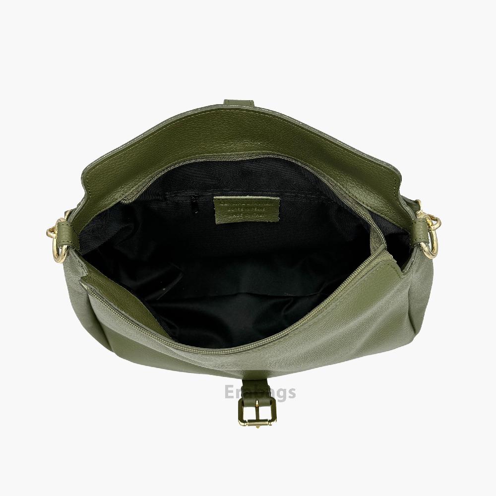 Shoulder Bag in Genuine Leather Made in Italy EB10029