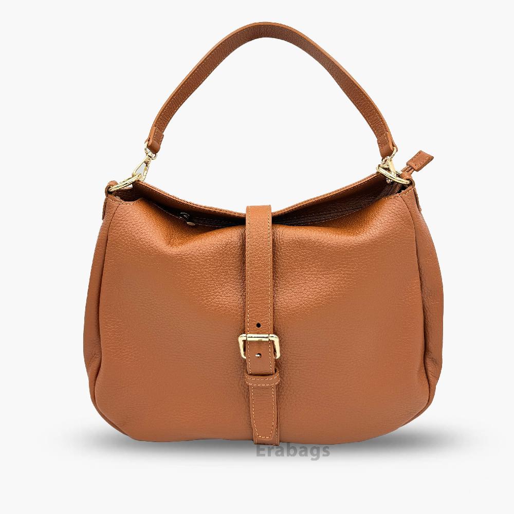 Shoulder Bag in Genuine Leather Made in Italy EB10029